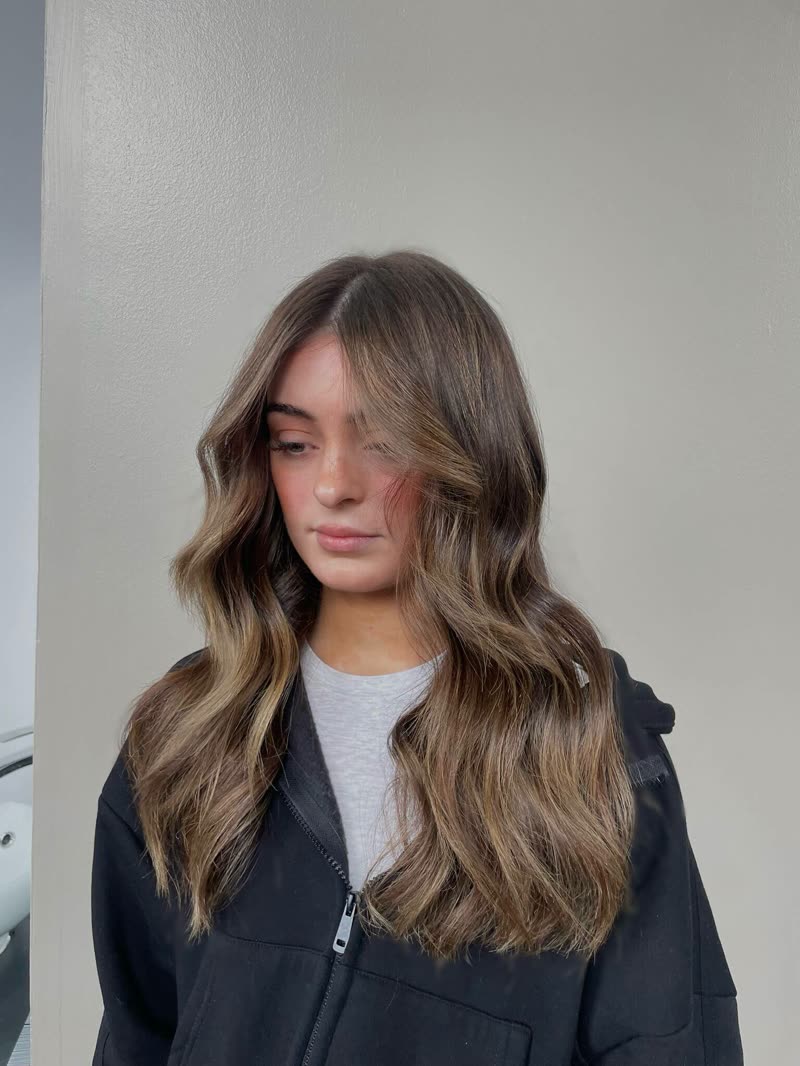 Bouncy blow dry